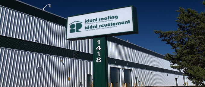Ideal Roofing Sign